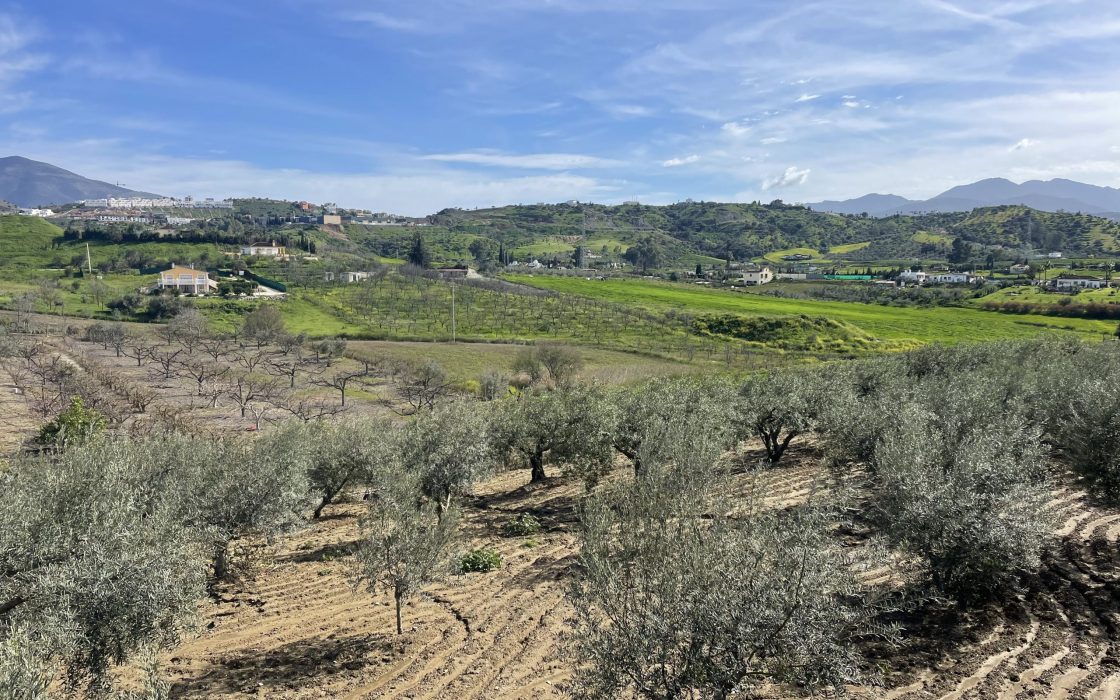 Magnifica casa rústica con vistas impresionantes al campo en Coin, Malaga